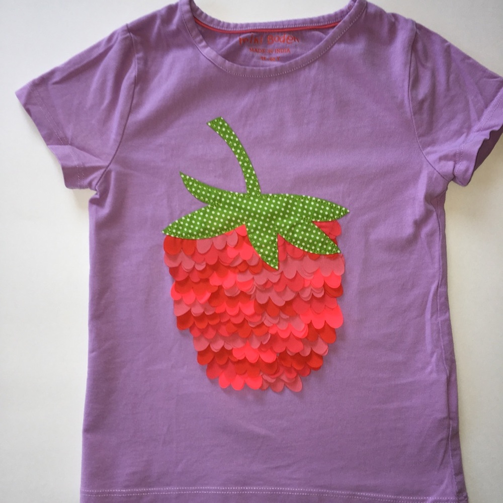 Mini Boden Appliqué T-Shirt Size 4-5